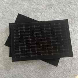 首饰盒内绒布戒指海棉垫展示耳钉收纳垫DIY平面首饰盘内插板饰品