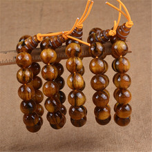 复古金丝海柳手串女士单圈佛珠血柳文玩民族风景区批發带佛头念珠