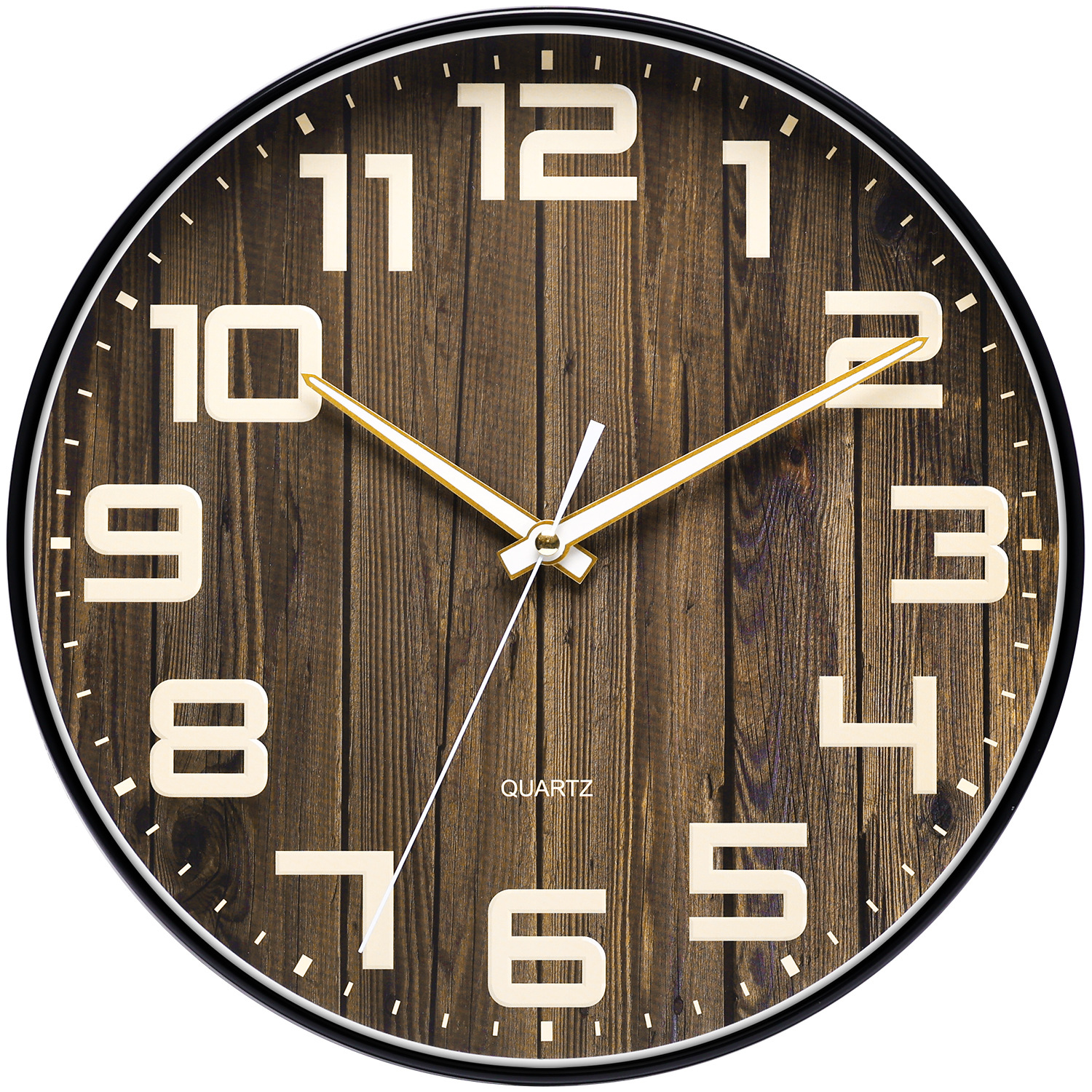 12inch -dark wood grain