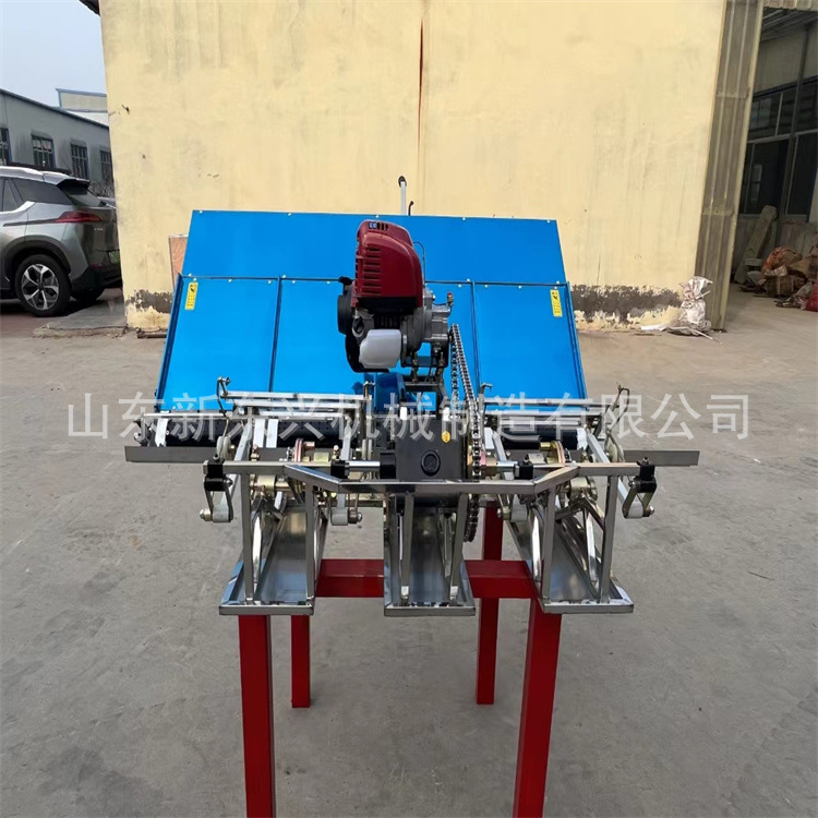 四行小型插秧机 手推式水稻新式六行插禾机 汽油机水稻插秧机