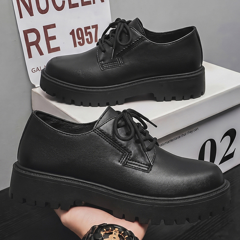 2026 Summer New Casual Shoes for Men, Formal Business Black Men's Shoes, British Style Breathable Wenzhou Men's Sneakers 2026 Summer New Casual Shoes for Men, Formal Business Black Men's Shoes, British Style Breathable Wenzhou Men's Sneakers