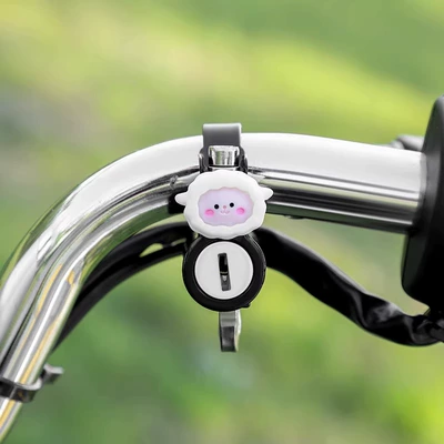 Helmet lock Anti-Theft Fixed Hook Motorcycle - cartoon-little-sheep-waterproof-rust-proof-and-anti-theftinstallation-tools-provided