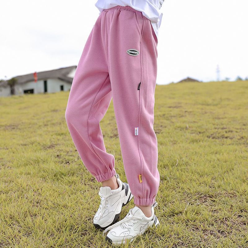 Girls' Thick Velvet Harun Pants For Autumn And Winter_voghion.com