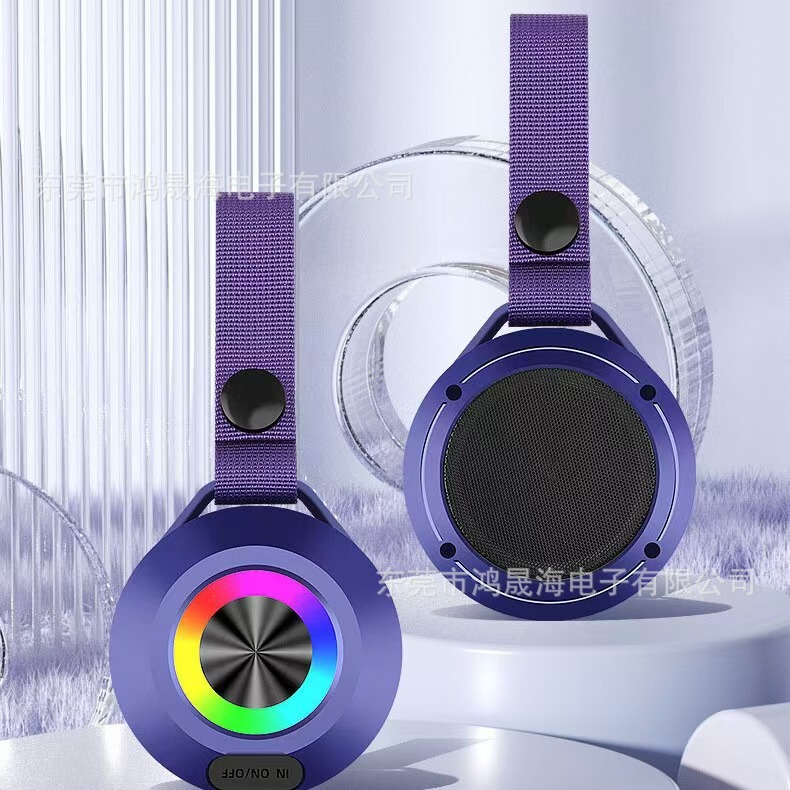 国境を越えたbluetoothオーディオ屋外無線スピーカーledミニオーディオ防水携帯プレゼントbluetoothスピーカー|undefined