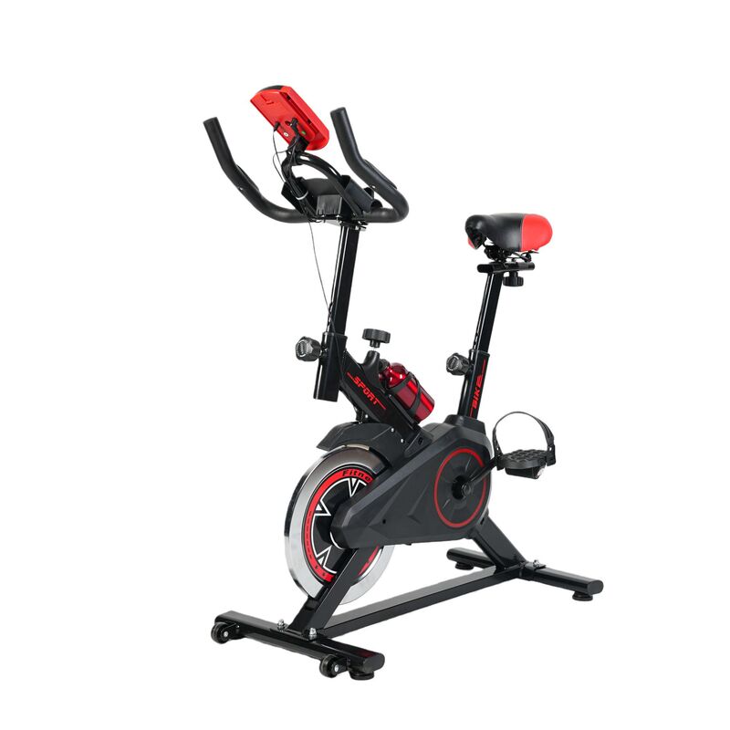 Upright Magnetically Controlled All-Inclusive Household Silent Spinning Bike Commercial Fat Reduction and Shaping Indoor Small Fitness Equipment