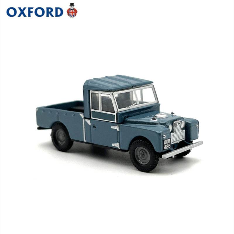 Oxford Land Rover 109 Transport Vehicle Model Alloy Collectible Ornament Original Jeep 1:76