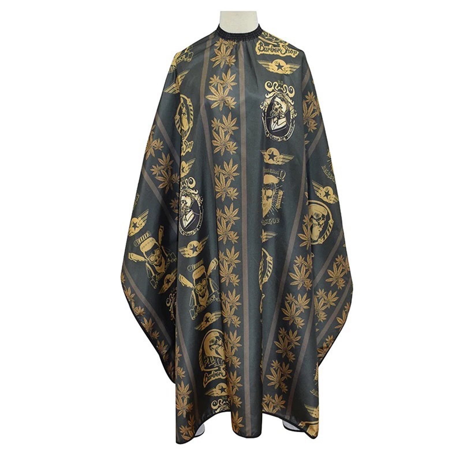 Creative hot-selling hair dyeing tools haircut shawl perm haircut shawl scissors comb pattern hair dyeing shawl