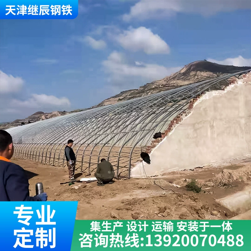 Обезсезонная овощная теплица, зимняя теплица, овощная теплица, зимняя теплая теплица