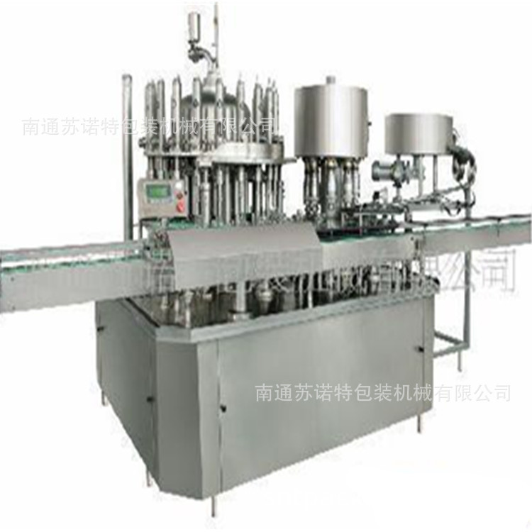 南通苏诺特 全自动食用油灌装机 异型瓶回转式灌装旋盖机