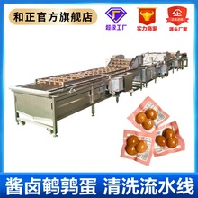 蛋类漂烫机 鹌鹑蛋漂烫线 鸡蛋鸭蛋鹌鹑蛋清洗设备 卤蛋成套设备