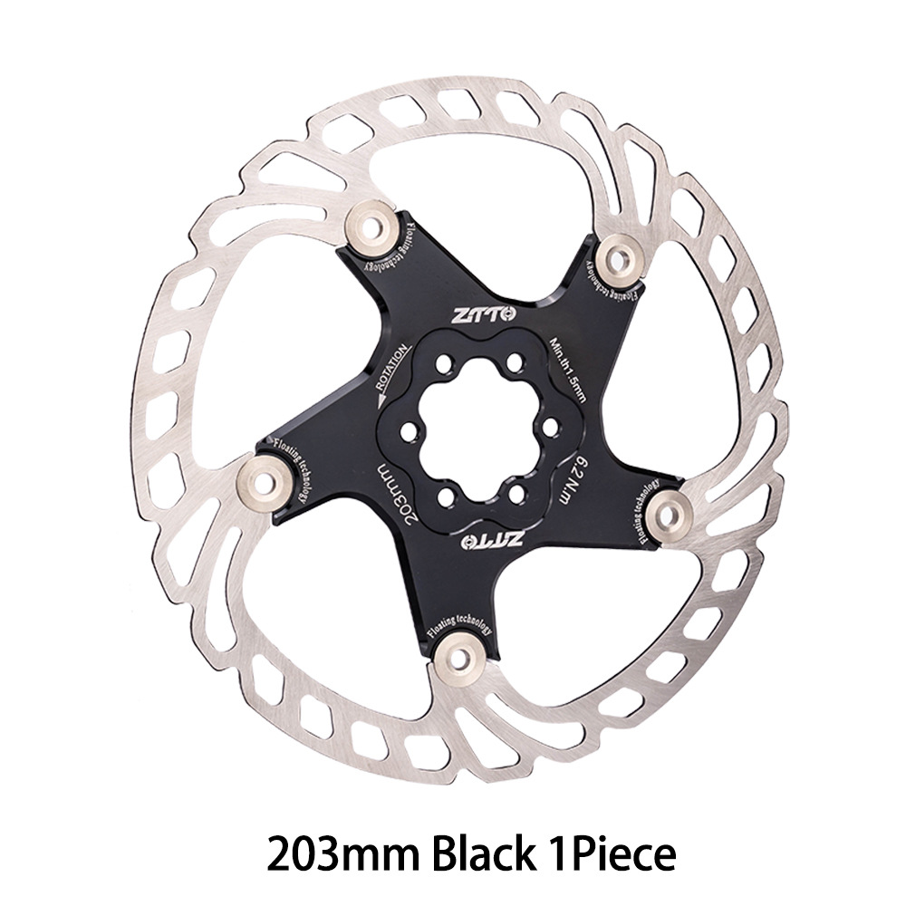 ZTTO disco flotante disco de freno de bicicleta de montaña 140/160/180/203MM disco de seis clavos pastillas de freno