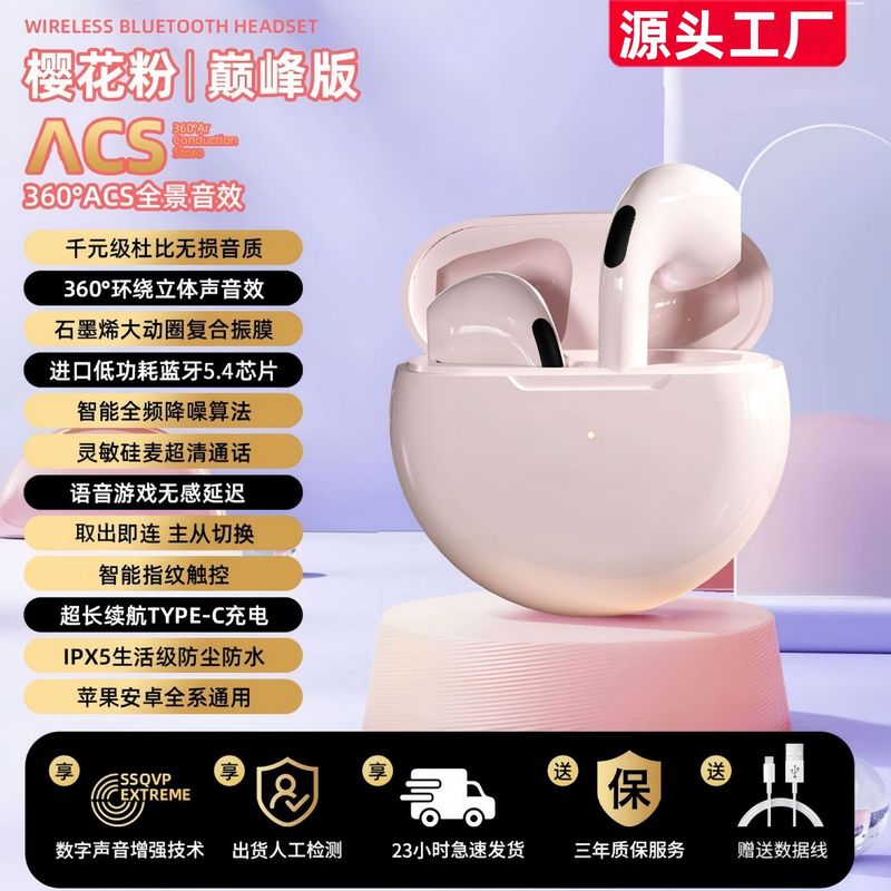 2世代PRO4イヤホン重低音E6S入耳式電気競争ゲーム運動クロスボーダーi12ステレオbluetoothイヤホン|undefined