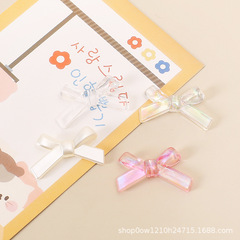 Transparent Color-coated Tie Cream Rubber Phone Case Accessory DIY Decorative Accessory Self-Made Material Kit