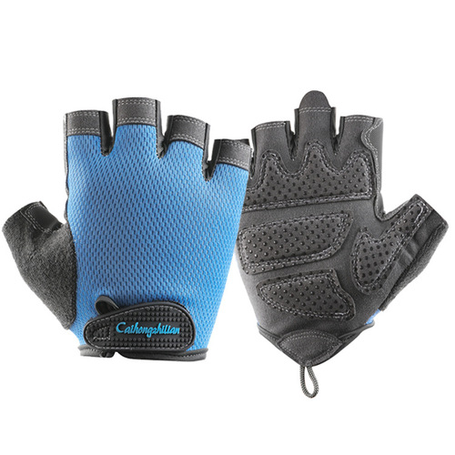 Half-finger cycling gloves for men and women, anti-slip, breathable, sun protection, suitable for foreign trade, cross-border, outdoor, new, fitness, sports.