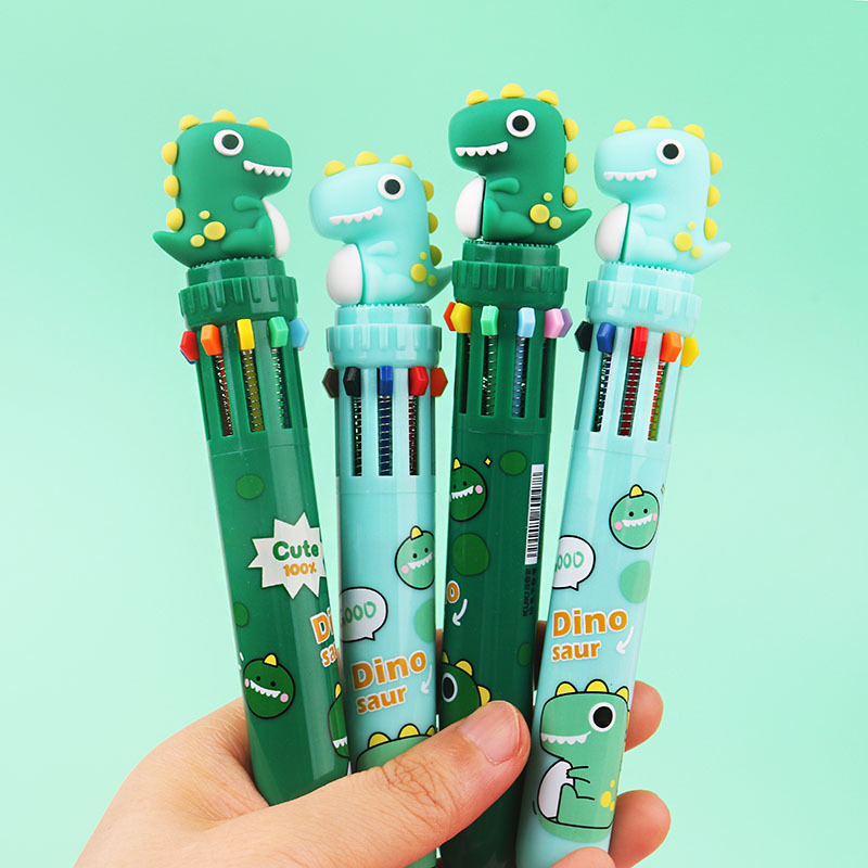 12 bolígrafo creativo 12 colores multifunción bolígrafo de color estudiantes bolígrafo multicolor bolígrafo atómico NaYou