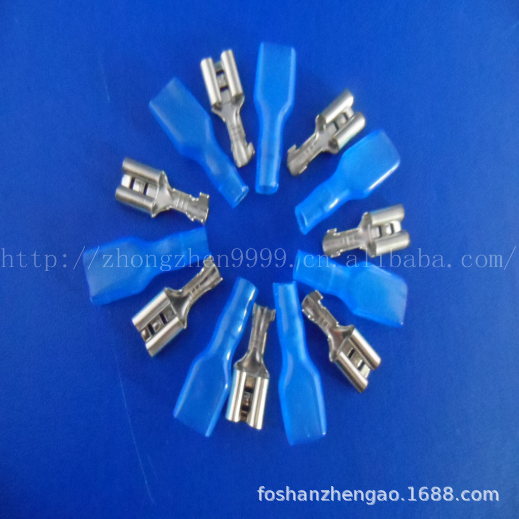 供应2.8PVC透明白护套，6.3插簧护套，4.8插簧护套 端子护套