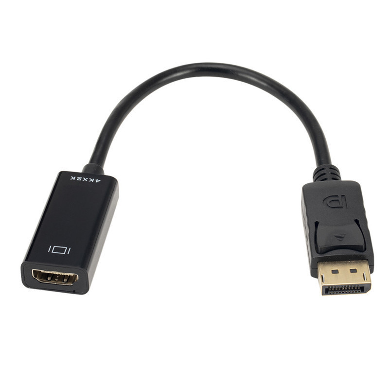 Displayport to HDMI adapter large DP to HDMI cable computer to monitor 4K HD cable