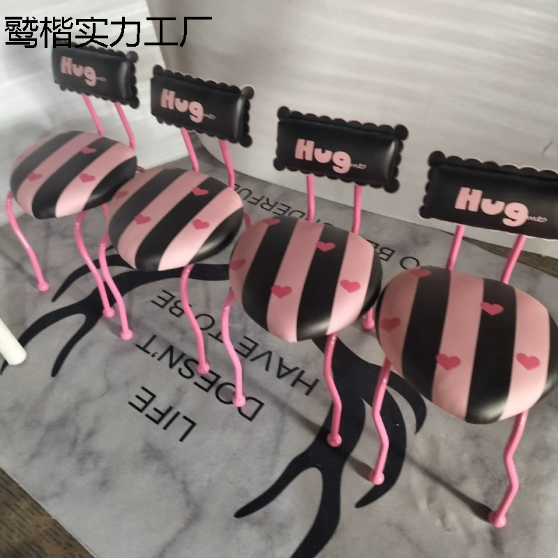 Допамин сетка красный кованый спальня стол спинка стул современный дизайнер косметическое кресло стул для обучения стул