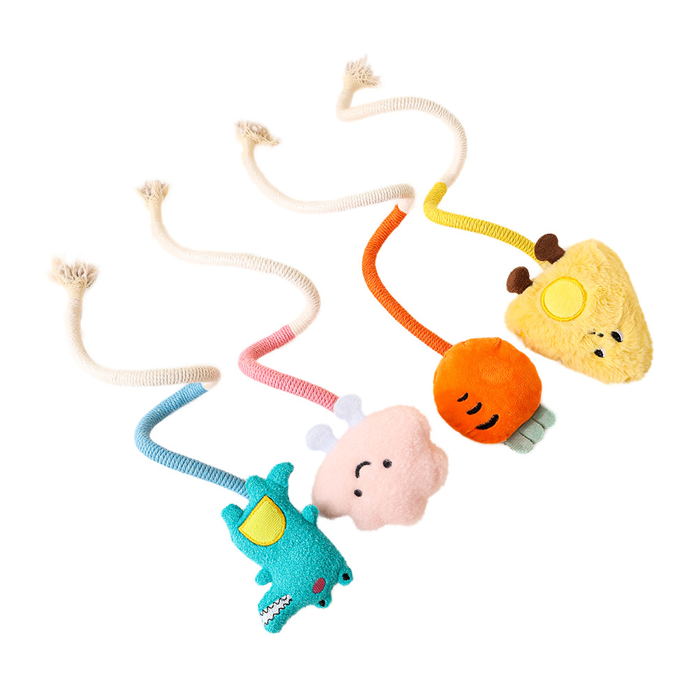 Gato mordida cuerda gato menta juguetes de peluche auto-hi alivio aburrimiento molars juguetes de gato juguetes de gato transfronterizos al por mayor