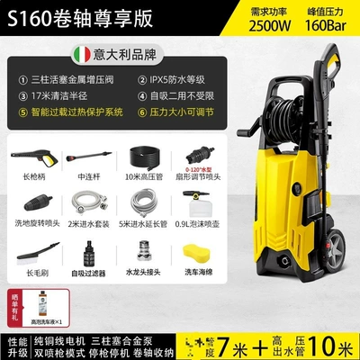 Cleaning and Car Washing Pump, High pressure car wash water gun - s160-premium-editionperformance-monster-stable-high-pressure-even-more-powerful