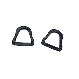Manufacturer's Ready-Made Plastic D Buckle High Semicircle D Ring Camouflage Clothing Hat Decorative Buckle Luggage Webbing Duck Tongue Pull Ring Buckle