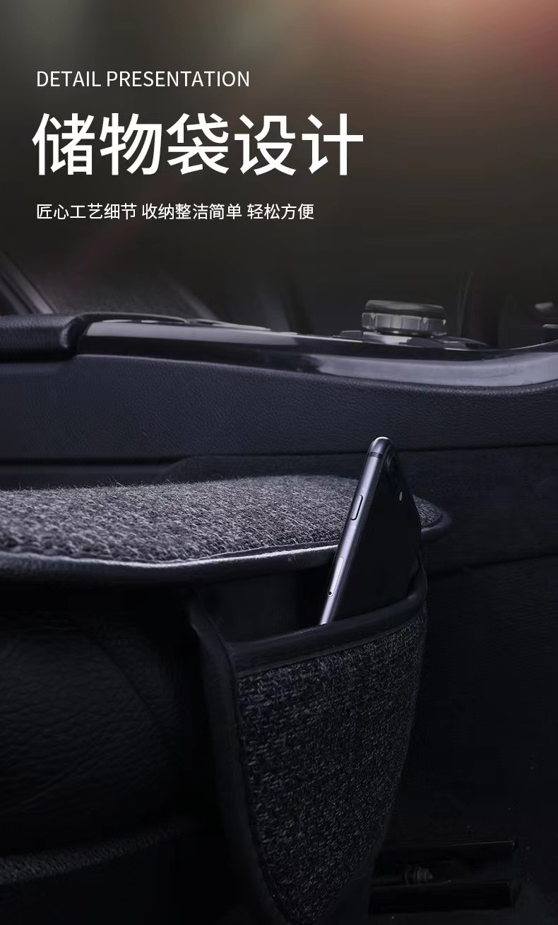 Car linen cushion four seasons universal cotton and linen three-piece set car three-seat cushion co-pilot rear seat cushion