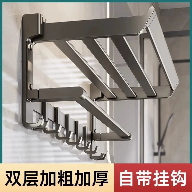 The bathroom shelf bathroom is free of hole wall -mounted toilet toilet toilet bathroom toilet walls to storage shelves