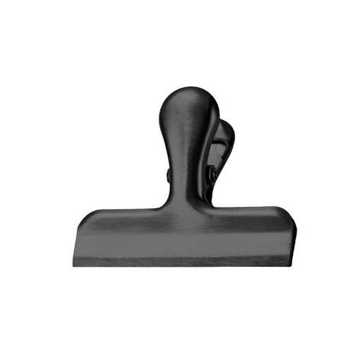 Cross-border 430 stainless steel T-shaped book clip change banknote bill clip thickened metal sealing clip food sealing clip