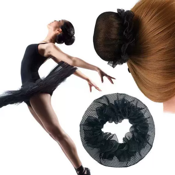 Dance Exam Hair Net for Women, Professional Flight Attendant, Nurse Hair Net, Children's Hair Net, Flower Hair Net