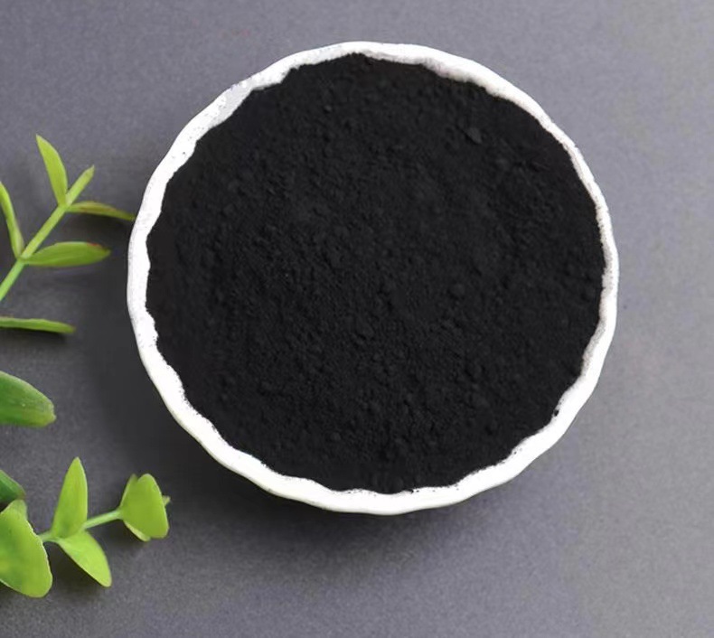 华源颜料厂家760氧化铁黑电池用三氧化二铁还原剂催化剂