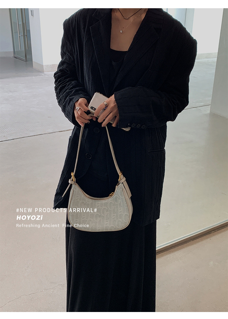 Hong Kong kJhsel PU niche denim law stick underarm for women's spring/summer  new shoulder bag_voghion.com