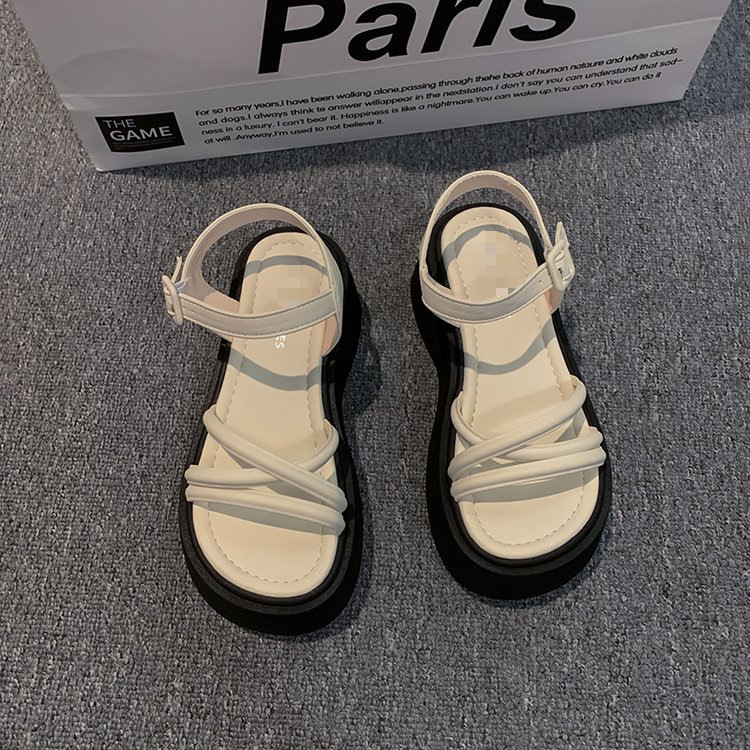 2026 nuevo verano con falda deportiva de playa casual sandalias de plata para mujeres