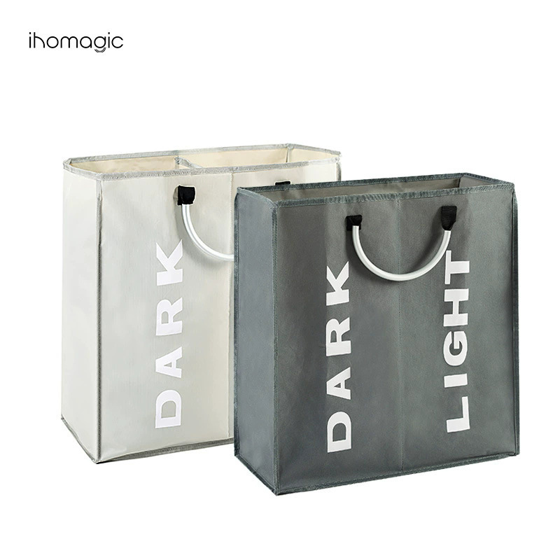 Tela Oxford, cambio de ropa, almacenamiento de ropa, canasta de ropa sucia, bolsa de almacenamiento plegable portátil, bolsa de almacenamiento de acabado simple