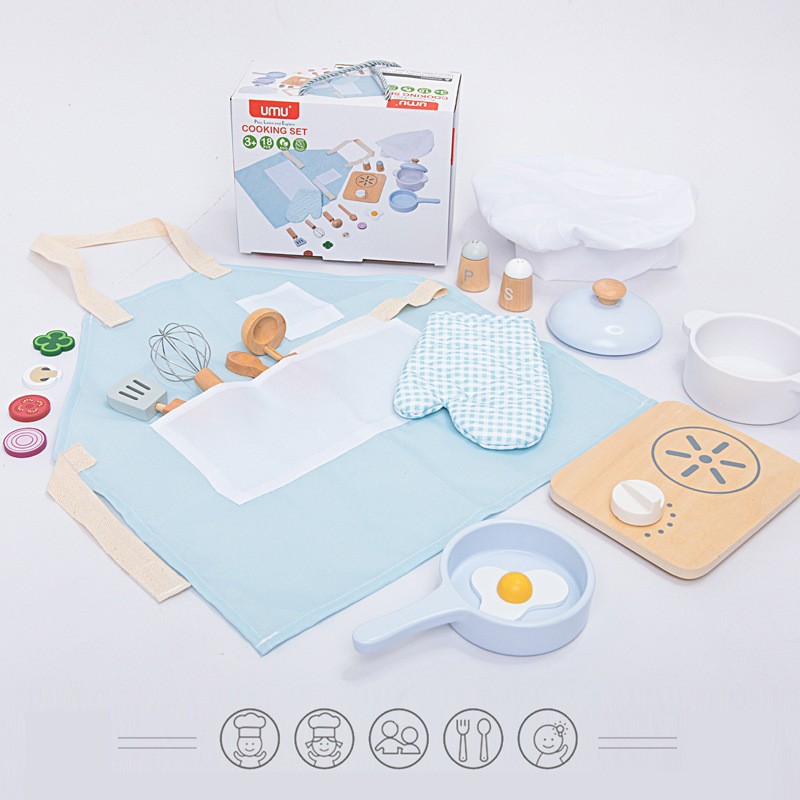 Barbacoa transfronteriza para niños Juego de roles Carro Fruta Cechele Doctor Interpol Juego de casas Juguetes educativos 3