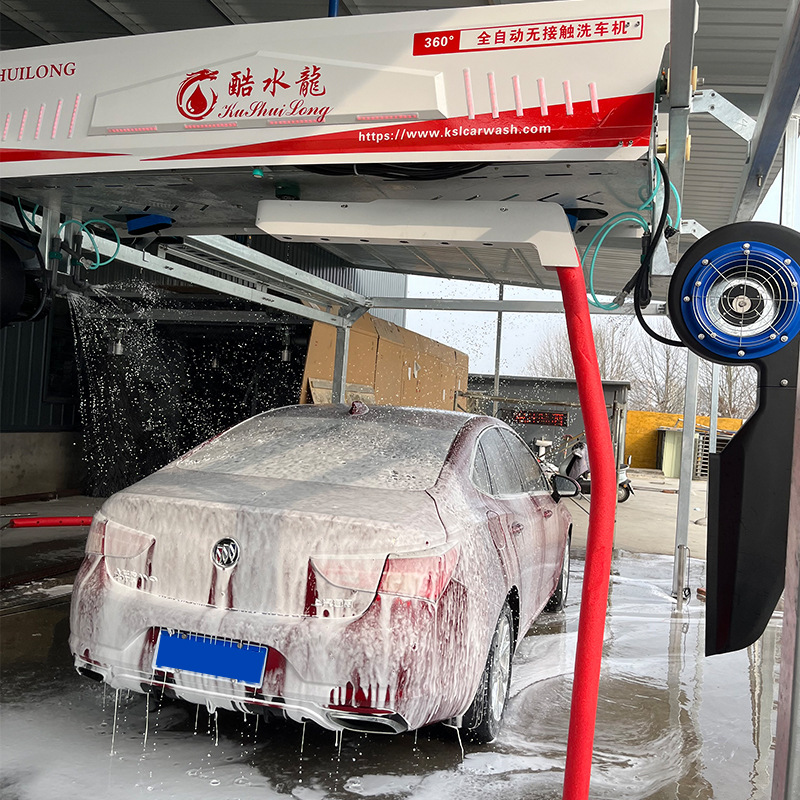 Non-contact car wash machine commercial scanning code self-service car wash