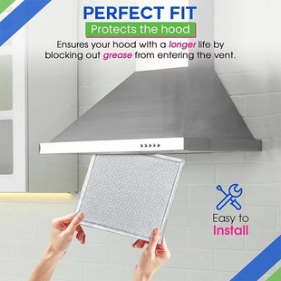 Suitable for Ventline BCC024600 Aluminum Range Hood Filter Kitchen Fume Filter