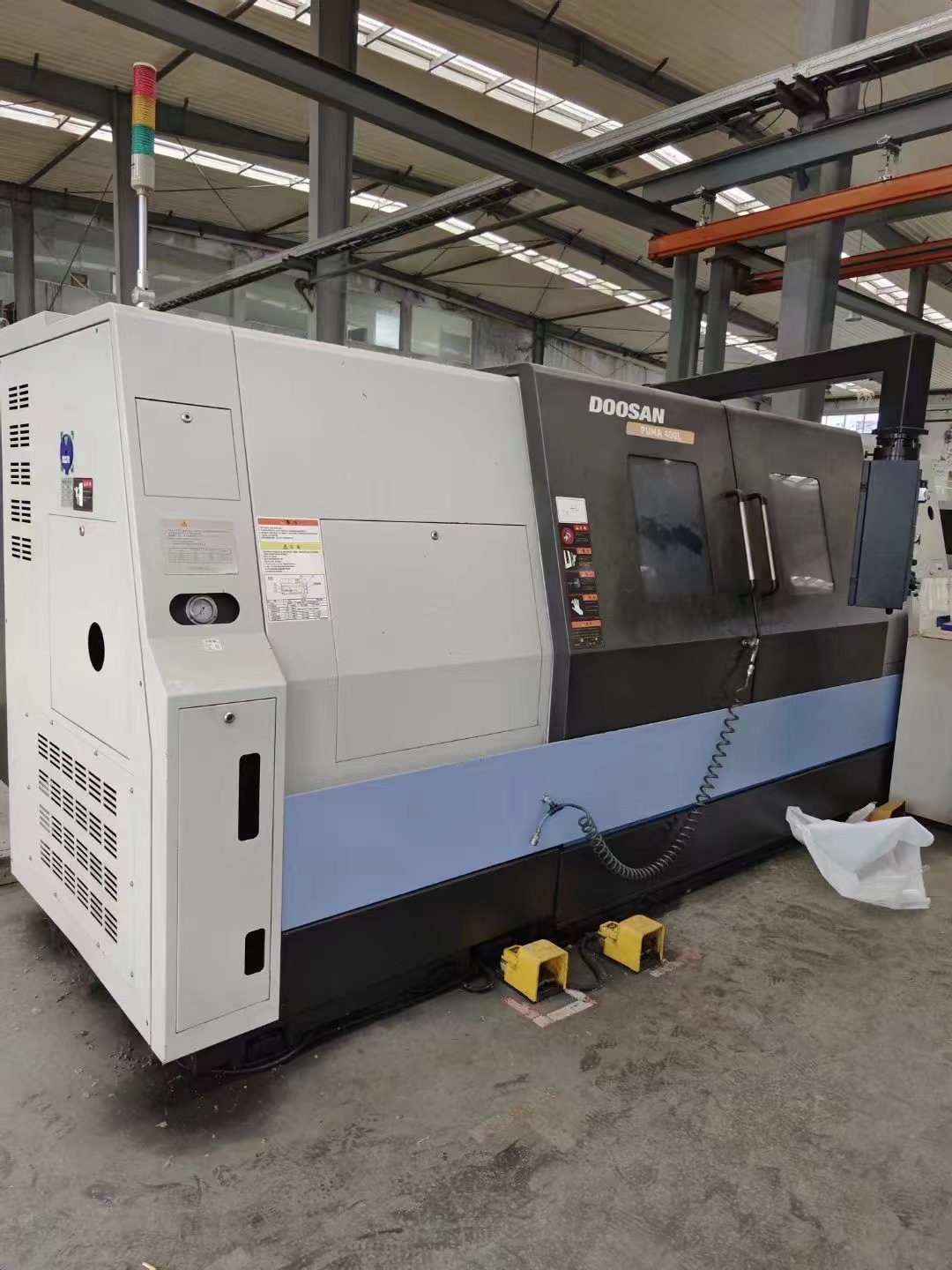 处理二手斗山PUMA 400LA车铣复合车削长度:2000