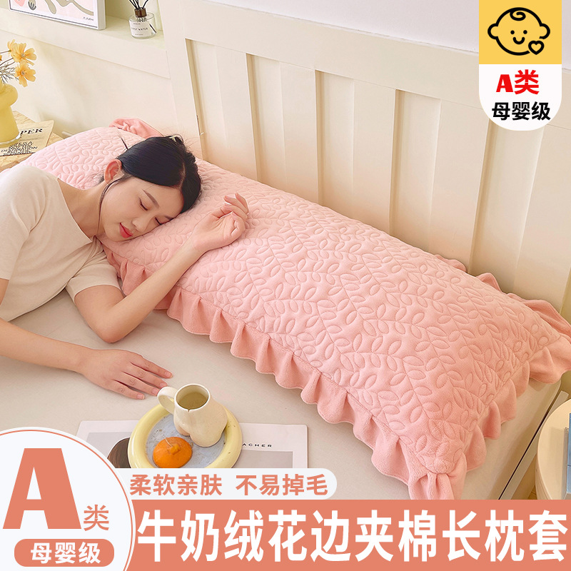 Mayorista clase A almohada larga waffle almohada pareja almohada pareja almohada padres e hijos almohada doble almohada cervical almohada para dormir núcleo de almohada