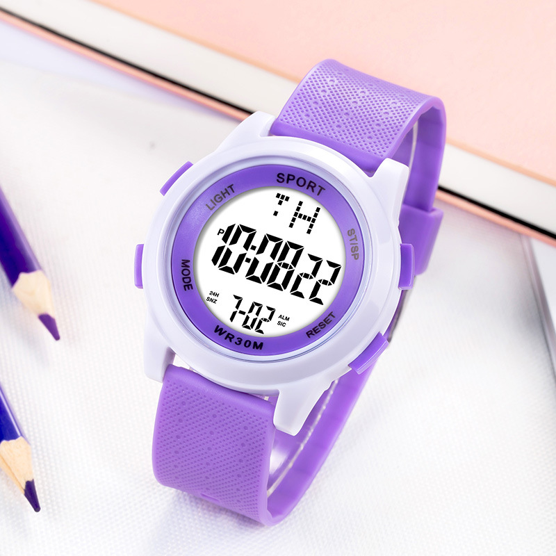 Reloj electrónico de moda juvenil de deportes cronógrafo al aire libre nocturna multifuncional relojes electrónicos fabricantes mayoristas