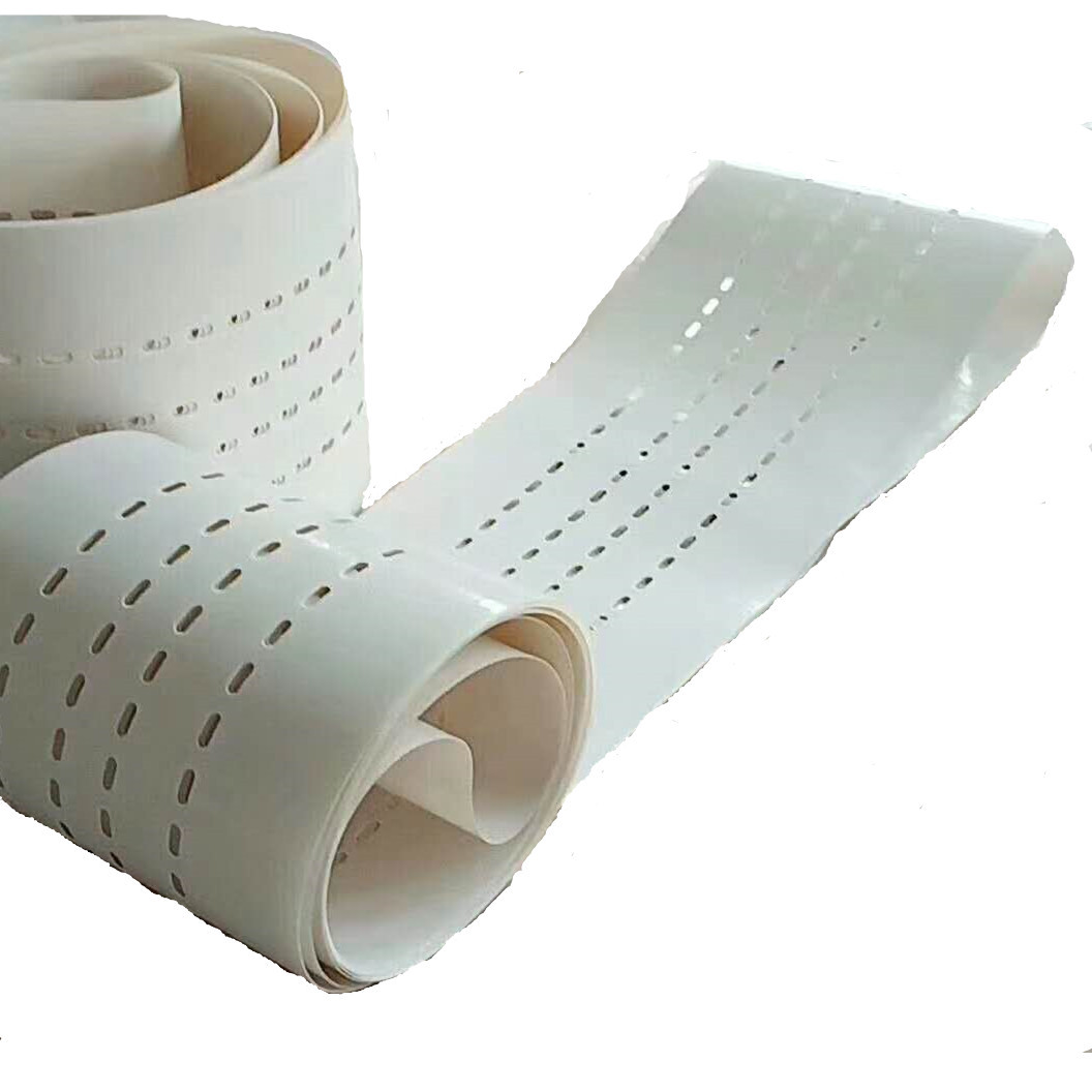 特氟龙高温串焊机皮带直线度高平整 光伏硅板打孔输送带 热变形小