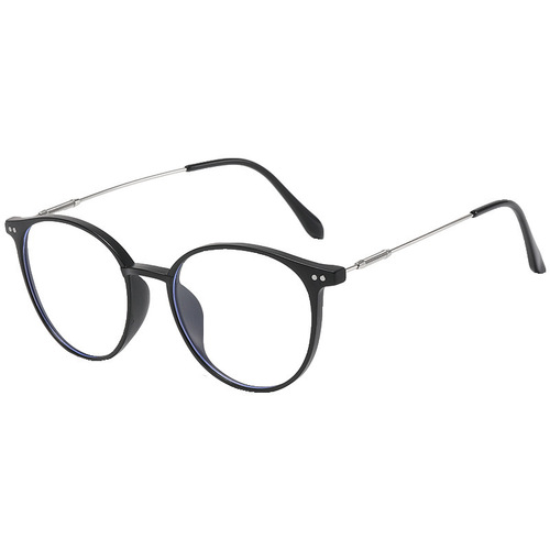 New tr90 myopia glasses frame men and women retro oval spring leg optical frames wholesale of glasses frames