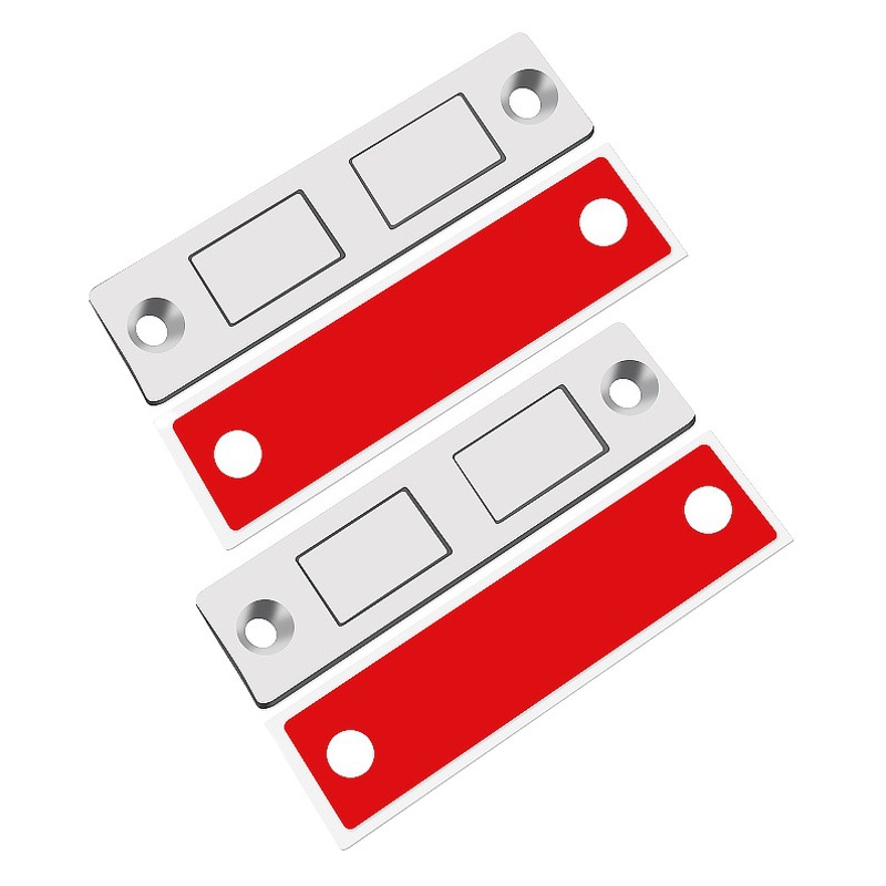 Puerta invisible de acero a la izquierda puerta corredera Puerta de armario puerta corredera de succión magnética doble imán puerta corredera gabinete fuerte puerta táctil magnética tapón