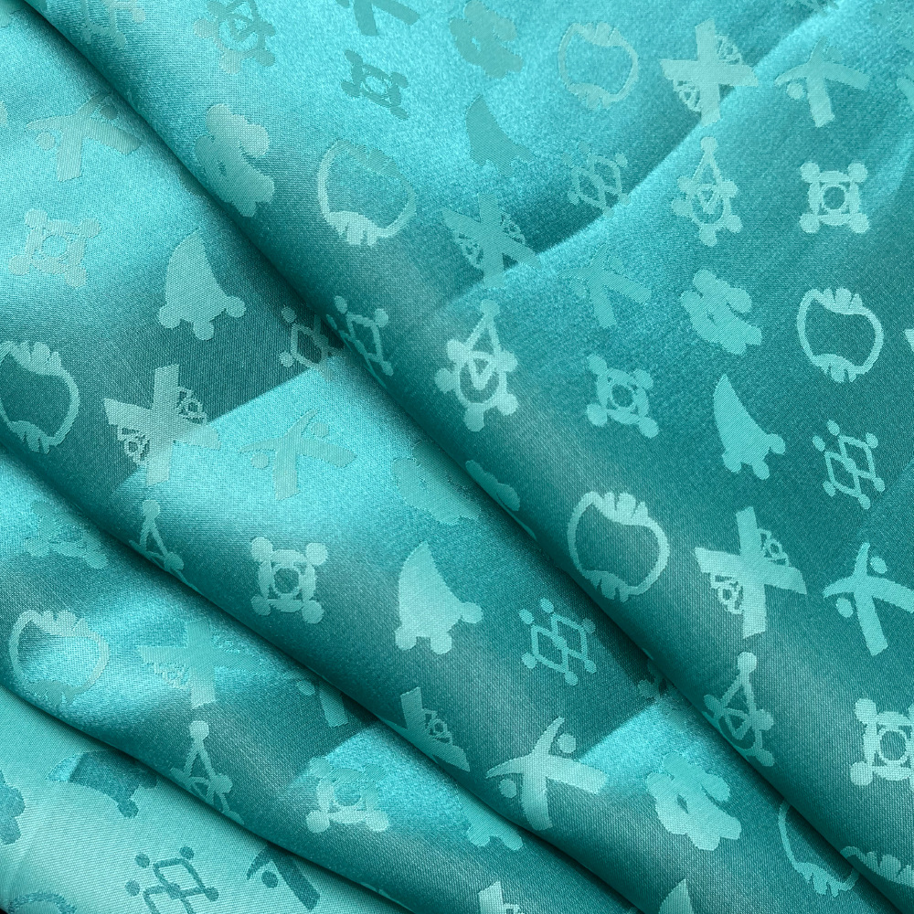 Jacquard Jade Manantang tela de seda Jacquard brocado estilo nacional cheongsam chaleco nuevo estilo chino abrigo estilo nacional