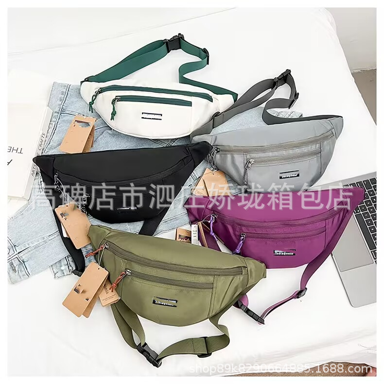 New Style Waist Bag for Men and Women, Multifunctional, Large Capacity, Waterproof, Fashionable, Trendy Cashier Business Bag, Wear-Resistant Sports Phone Bag