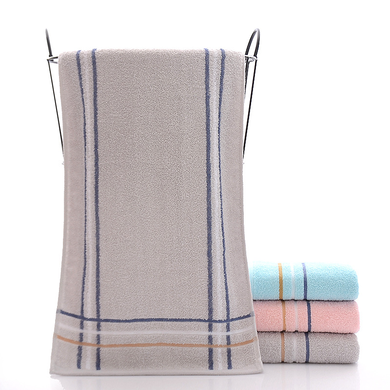 Toalhas de rosto de algodão absorvente macias para casal_voghion.com