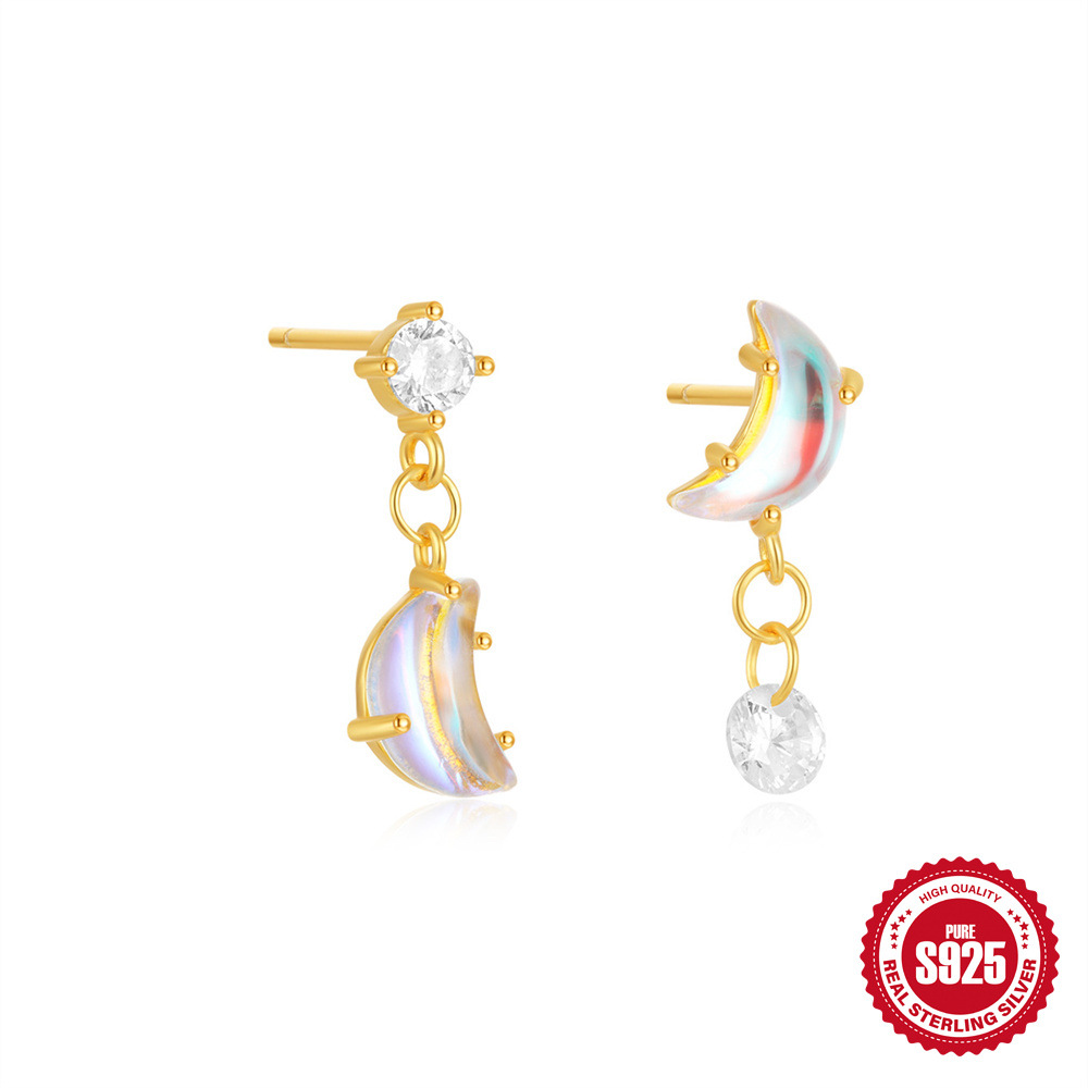 Piedra dorada-izquierda y derecha-lunar