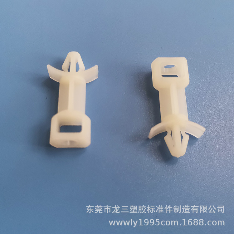 龙三塑胶厂供应412推式隔离柱铆钉固定式电路板隔离柱线路板支架