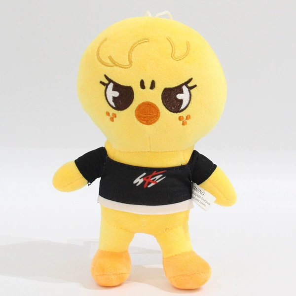 12cm T-shirt yellow chicken (bead chain buckle)