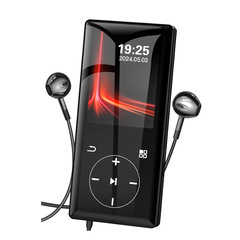 2025 新モデル 2.4inch カラースクリーン MP3 音楽プレーヤー メーカー Bluetooth 5.0 スピーカー メモリ外部再生