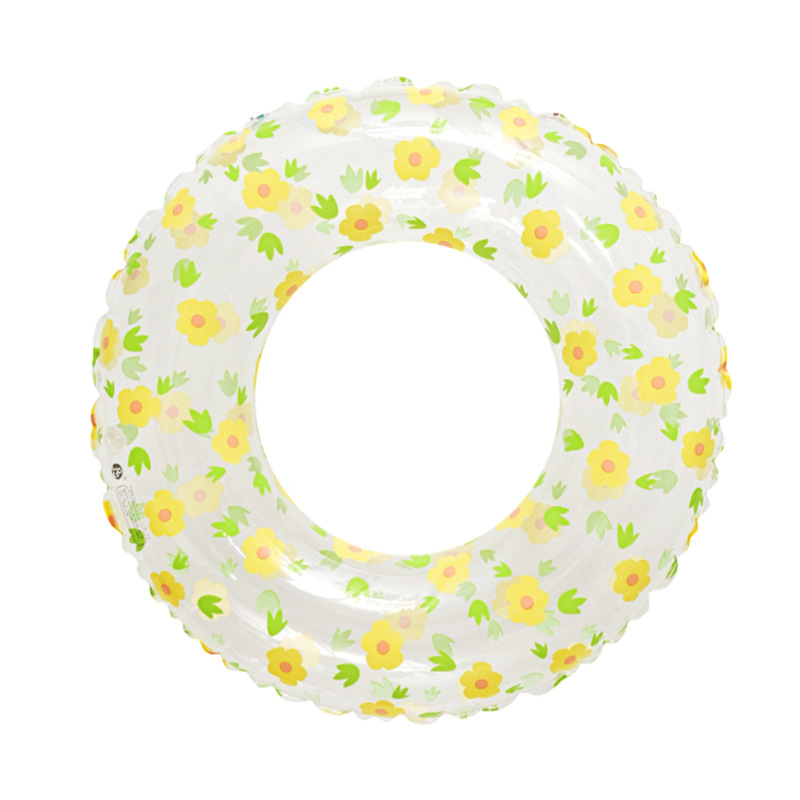 Flotador de Natación para Niños, Diseño Retro Danés a Cuadros, Color Verde Oliva, Inflable, con Soporte para Axilas